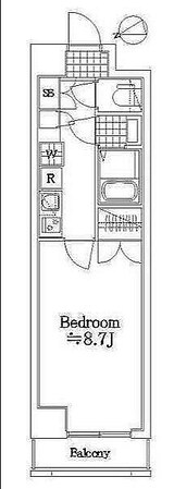 パレステュディオときわ台の物件間取画像